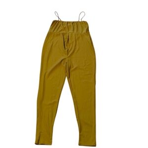 PrettyLittleThing Maternity Ribbed Jumpsuit Olive US10/UK14